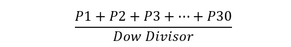 فرمول محاسبه داو جونز