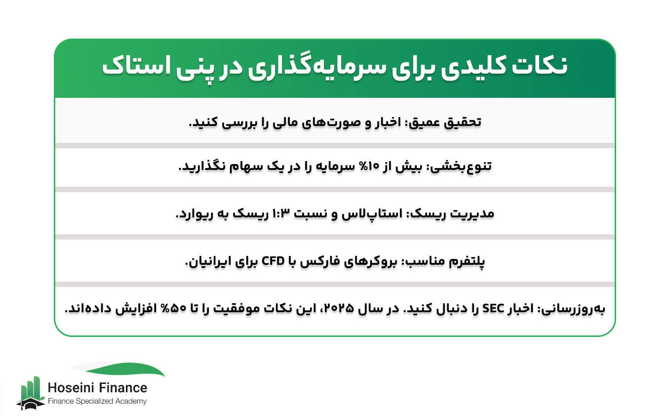 تعریف و مفهوم پنی استاک