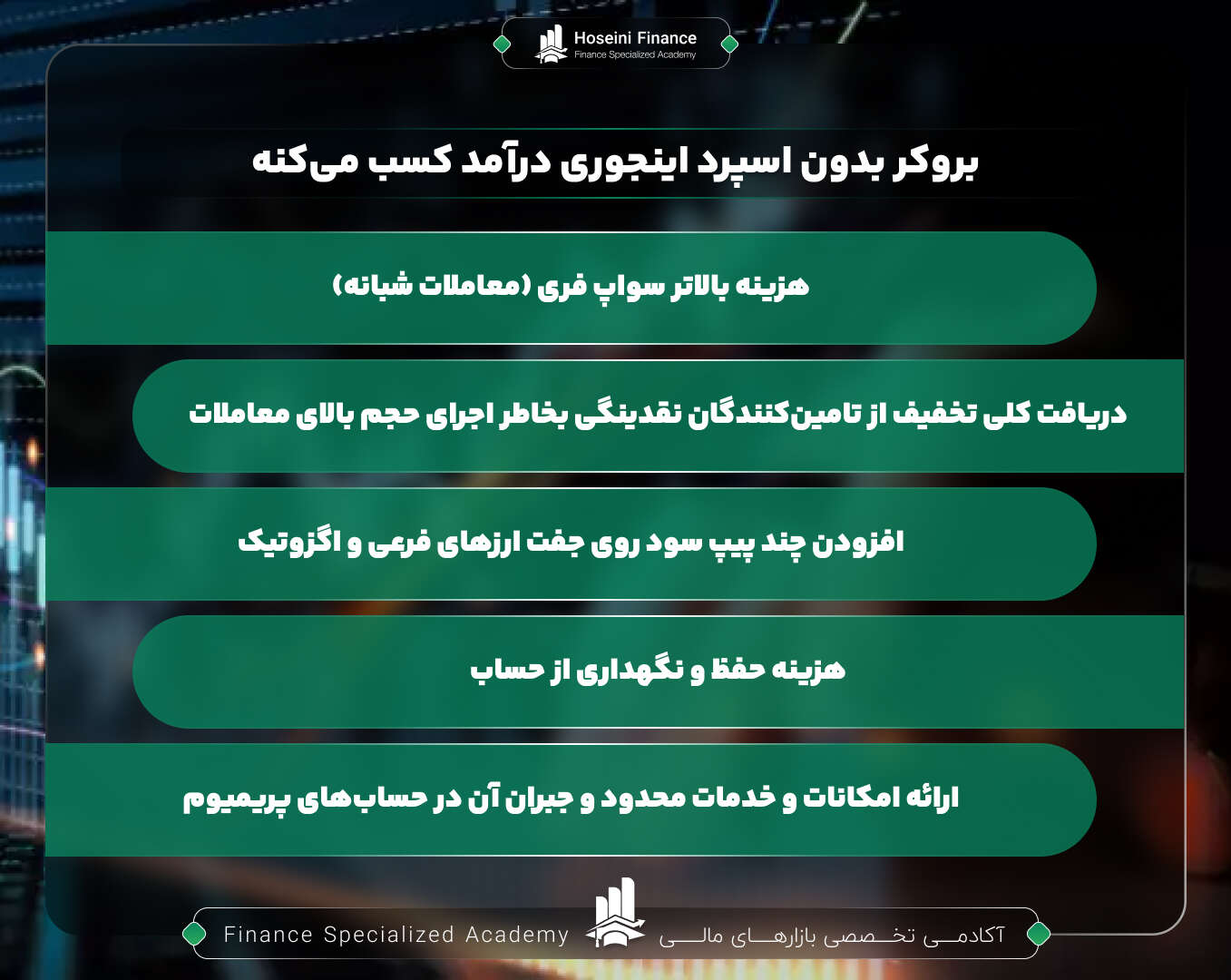 نحوه کسب درآمد بروکر بدون اسپرد