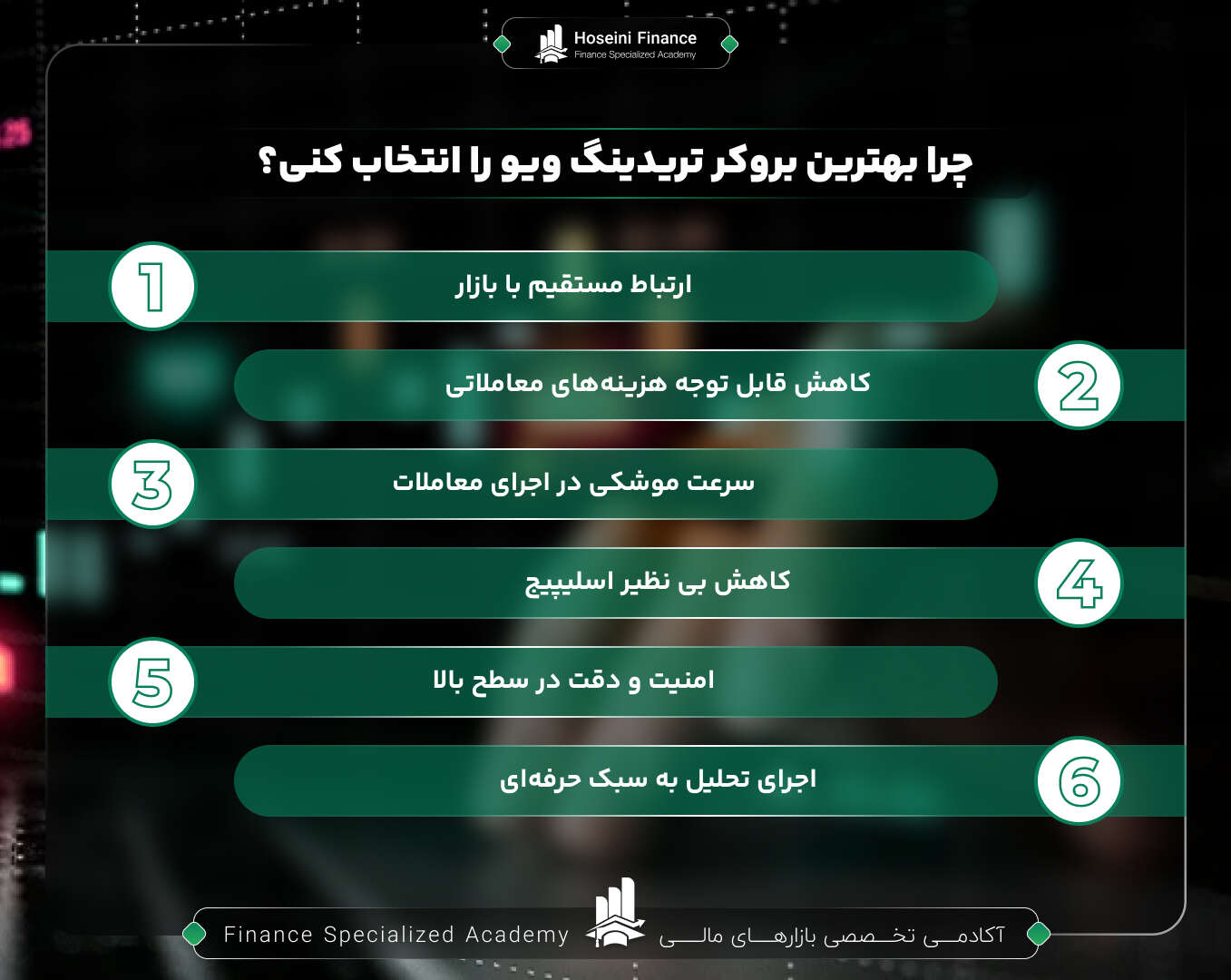 چرا باید بهترین بروکر را برای تریدینگ ویو انتخاب کنیم؟